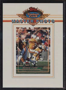 Foto maestra 1993 Topps Stadium Club 5x7 Reggie Cobb Tampa Bay Buccaneers - Imagen 1 de 2