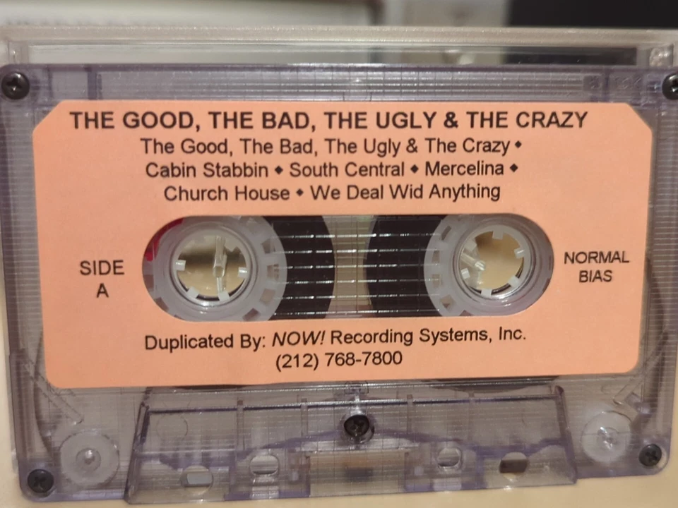 The Good, The Bad, The Ugly & The Crazy Cassette Tape 1994 Promo - Image 1 of 1