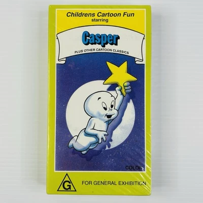 Casper Volume 8 VHS Tape Brand New Sealed Kids Children’s Cartoon Tracked Post - Image 1 of 4