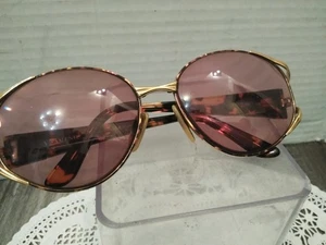 De colección Valentino V673 906 130 mm caparazón de tortuga METAL (SOLO MARCOS) HECHO EN ITALIA - Imagen 1 de 15