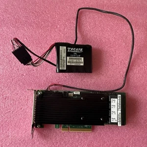 LSI MegaRAID 9361-16i 16-Port 12Gb SAS/SATA PCIe RAID Controller with Battery - Photo 1/4