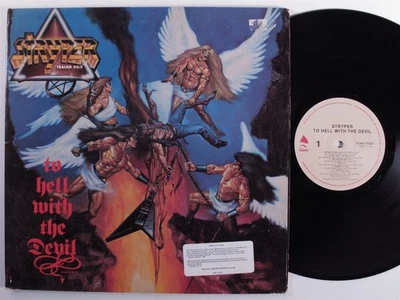 STRYPER To Hell With The Devil ENIGMA LP VG+ gatefold with merch inserts x - Image 1 of 3