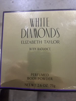 Polvo para mujer White Diamonds de Elizabeth Taylor 2,6 oz NUEVO Foto 1 de 2