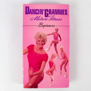 Dancin' Grannies Mature Fitness Beginners 1991 VHS Tape Exercise Video - Picture 1 of 4