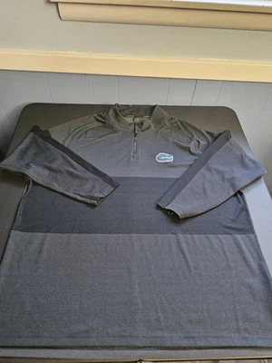 Chaqueta Nike Golf 1/4 Cremallera Para Hombre Talla XXL Gris Logo Florida Gators Foto 1 de 4