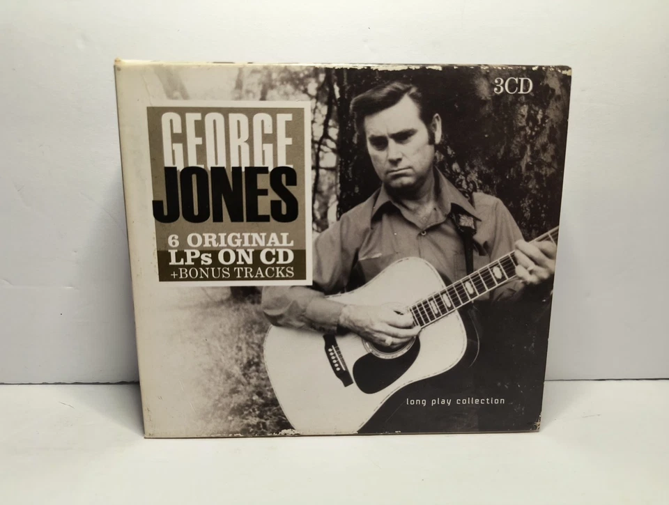 George Jones - 6 LP originales en CD + pistas adicionales (caja de 3 CD) discos raros casi nuevos Foto 1 de 4