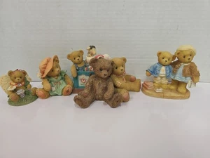 Enesco Cherished Teddies Heather And Friends Clement And Jodie A Mum's Love Vtg - Picture 1 of 20