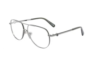 Moncler ML5202 014 SHINY LIGHT RUTHENIUM 56/13/145 MAN Eyewear Frame - Picture 1 of 3