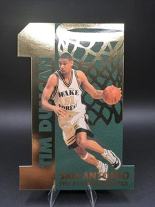 1997 Score Board Rookies Limited Edition #1 Die-Cut Tim Duncan Rookie RC HOF - Picture 1 of 8