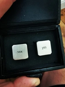 Metal dice for resolving marital disputes - Picture 1 of 3