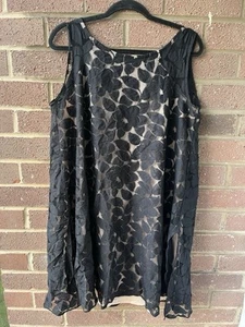 Ladies Dress - Lace Detail - Black - Size 18 - Yours - Picture 1 of 9