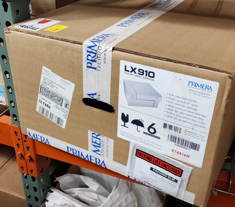 Primera Lx910 Color Label Printer High-resolution Inkjet Tech - New in Box - Image 1 of 1