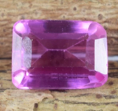 11.35 CT Natürlich Smaragd Schliff Pink Kunzit Edelstein Zertifiziert E18955 Ehe - Bild 1 von 4