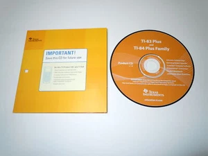 Texas Instrument TI Graphing CD V.1.4 for TI-83 Plus & TI-84 Plus Family - Picture 1 of 2