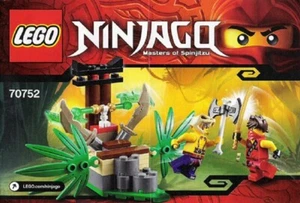 🧱 LEGO Nueva Instrucción 70752 NINJAGO Elemento Torneo Jungla Trampa Manual Solo - Imagen 1 de 2