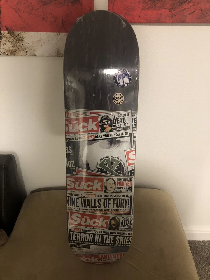 Monopatines antihéroe Jeff Grosso Daily Suck tabla de monopatín Foto 1 de 2