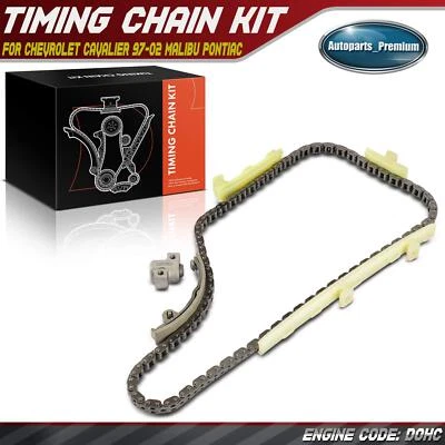 Kit de corrente de distribuição de motor 6x para Chevrolet Cavalier 1997-2002 Malibu Pontiac 2.4L - Imagem 1 de 4