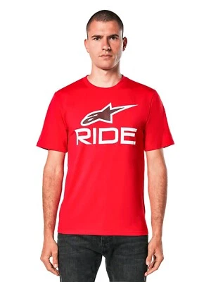 Camiseta de manga corta Alpinestars Ride 4.0 CSF para hombre MX logotipo de motocross camiseta FMX Foto 1 de 3