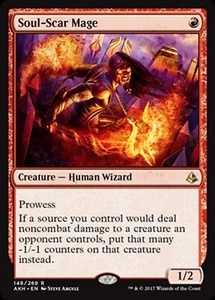 MRM FR/VF Soul-Scar Mage - Mage scarifi�me MTG magic AKH - Imagen 1 de 1