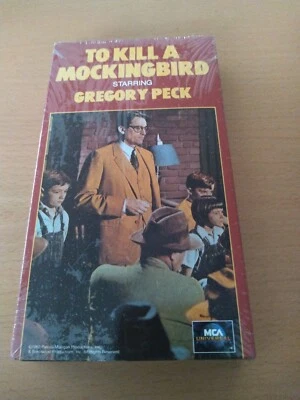 To Kill a Mockingbird VHS Cassette Tape - 1962 - Gregory Peck - New Sealed  - Image 1 of 3