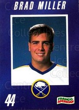 1990-91 Buffalo Sabres Campbells #17 Brad Miller