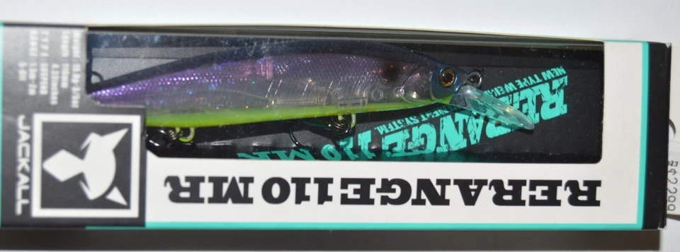 JACKALL Rerange Jerkbait Suspending 110 Mr 4.3in 1/2oz Secret Shad II