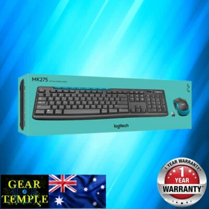 Brand New Logitech MK275 Wireless Keyboard Mouse Combo 2.4Ghz Multimedia Key - Picture 1 of 1