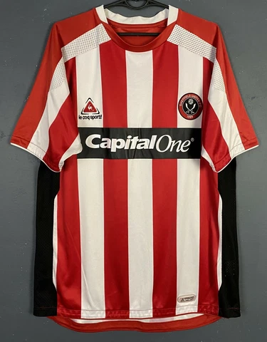 MEN'S FC SHEFFIELD UNITED 2007/2008 HOME SOCCER FOOTBALL SHIRT JERSEY SIZE M Cover