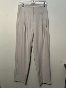 Linie und Punkte neu mit Etikett Leslie Hose Plissee Hose in Ecru Creme Small Business Freizeit - Bild 1 von 8