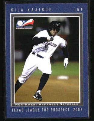 Kila Kaaihue 2008 Grandstand Northwest Arkansas Naturals #INF Baseball Card - Image 1 of 2