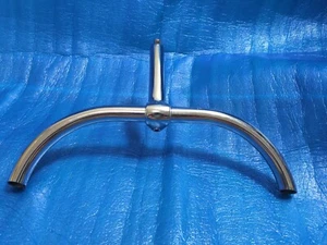 Nitto B123 Steel 360mm NJS Handlebar CUT + Nitto Jaguar 110mm Steel Stem - Picture 1 of 8
