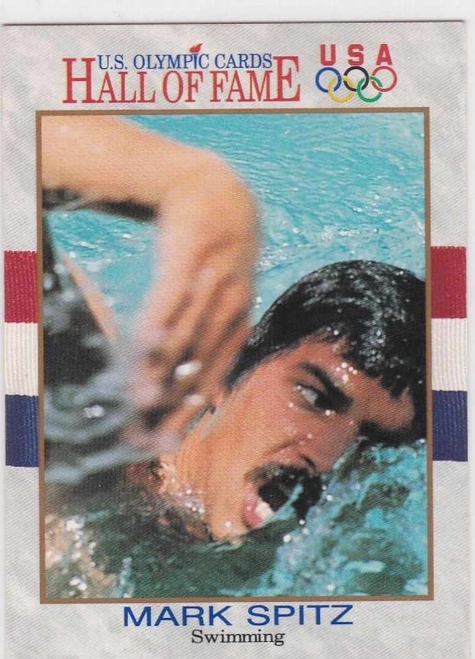 MARK SPITZ CARD Equipo EE. UU. Oro 1972 Juegos Olímpicos de Munich ¡Leyenda de la natación! Foto 1 de 2