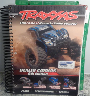 TRAXXAS DEALER CATALOG / SERVICE MANUAL 9TH EDITION ELECTRIC CARS - Image 1 of 3