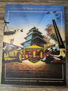 Programma 500 corse Indianapolis 2006 90° edizione commemorativa rivista hard back - Foto 1 di 11