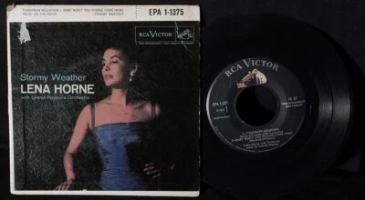 Lena Horne-Stormy Water EP-RCA Victor EPA 1-1375-Vintage 1957 4-Song EP-VG+!! - Image 1 of 2