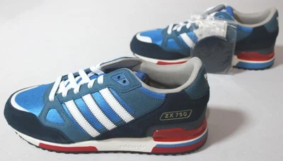 Adidas Men's ZX 750 Running Training Sneakers CD4 Blue Bird G96718 Size US:11.5 - Image 1 of 4