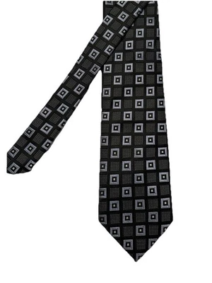 Donald J. Trump шелковый галстук фирменная коллекция черный + золотой слиток 3,5 x 60 дюймов - Изображение 1 из 4