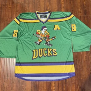 Camiseta de hockey Mighty Ducks #89 talla L de Unify Gamewear ¡usada en buen estado!! - Imagen 1 de 11