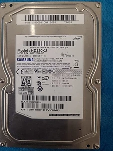 Disco duro Samsung Spinpoint 320,0 GB Sata 3,5” HD320KJ, usado. - Imagen 1 de 10