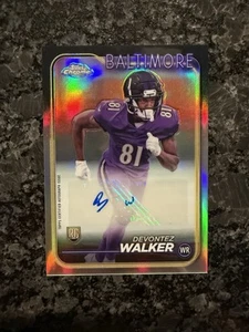 2024 Topps Chrome Devontez Walker Rookie Auto Refractor #RA-DWA - Bild 1 von 2