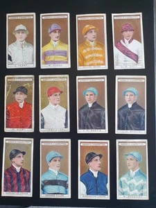 Ogdens - Jockeys & Owners Colours cigarette cards - 1927 - 12 of a set of 50 - Picture 1 of 2
