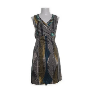 Skunkfunk, Kleid, Größe: S, Wickeloptik, Beige/Mehrfarbig #PNK - Bild 1 von 5