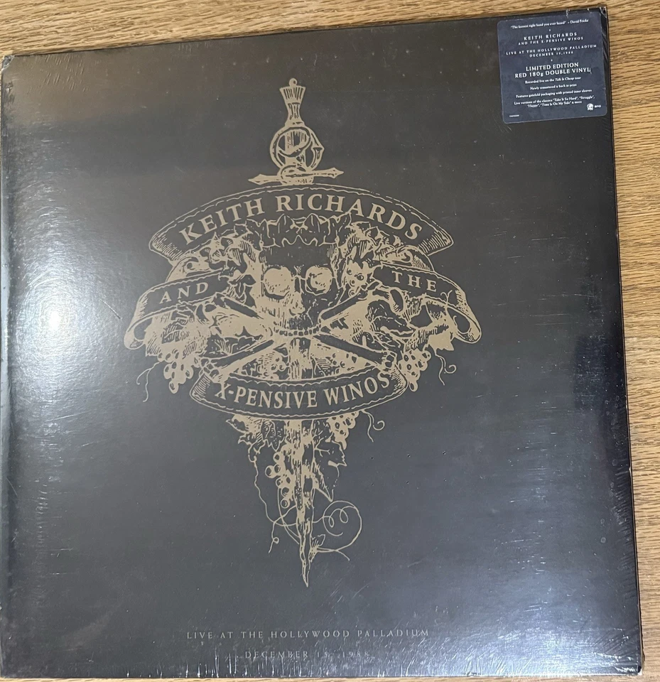 Keith Richards – Live at the Palladium (Limited Edition  Red 180g 2LP) – SEALED - Image 1 of 2