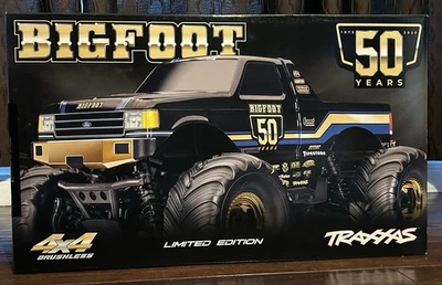 Traxxas Bigfoot 4x4 50th Anniversary Limited Edition Monster Truck Sealed NIB! - Image 1 of 4