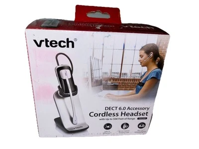 VTech IS6200 Cordless Headset Silver/Black New In Box - Image 1 of 4