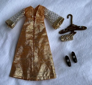 Vintage Topper Dawn Doll Clothing Outfit #0713 Glimmer Glamour w/ Shoes & Purse - Imagen 1 de 4