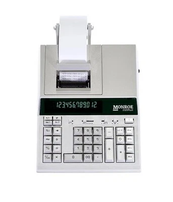 MonroeSystems 2020PLX Monroe 2020plusx Ivory Medium Duty Calculator - Image 1 of 3