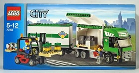 LEGO 2008 CITY CARGO #7733 TRUCK & FORKLIFT SET SEALED