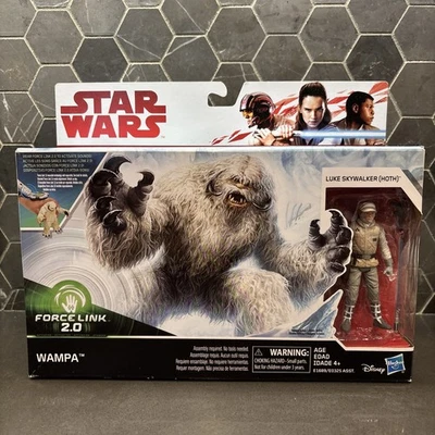 STAR WARS WAMPA WITH LUKE SKYWALKER (HOTH) FORCE LINK 2.0 PACK New Sealed Z2 - Image 1 of 4