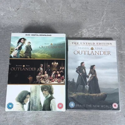 Outlander Seasons 1-4 DVD Box Set Bundle - Historical Drama Series UK Region 2 - Image 1 of 4